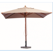 SMS 1158 - 300*300 cm  Ahşap Şemsiye 